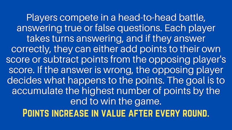 Positive Negative Trivia